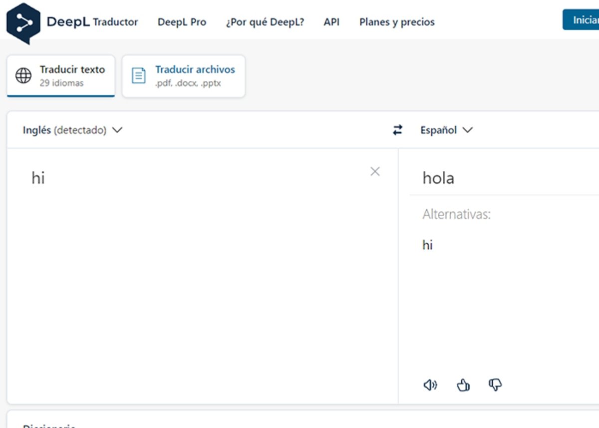 DeepL Traductor: app para traducir textos en línea gratis