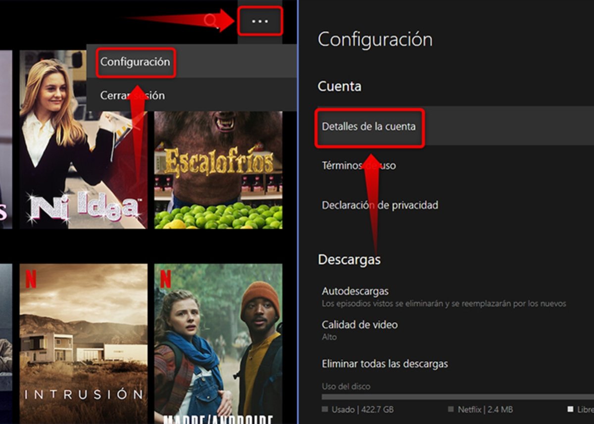 Elimina el historial de Netflix