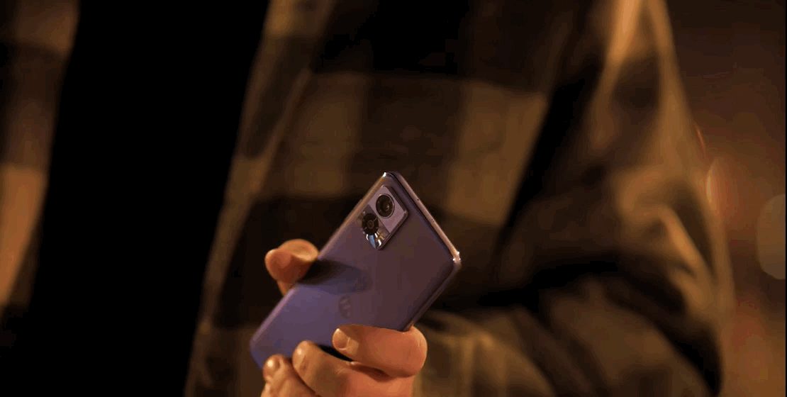 Anillo luminoso del Motorola Edge 30 Neo
