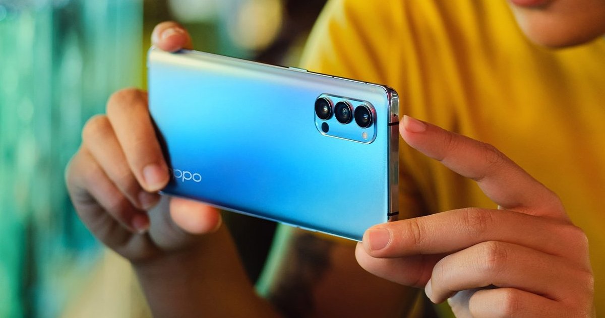 OPPO Reno 4 Pro 5G haciendo una foto
