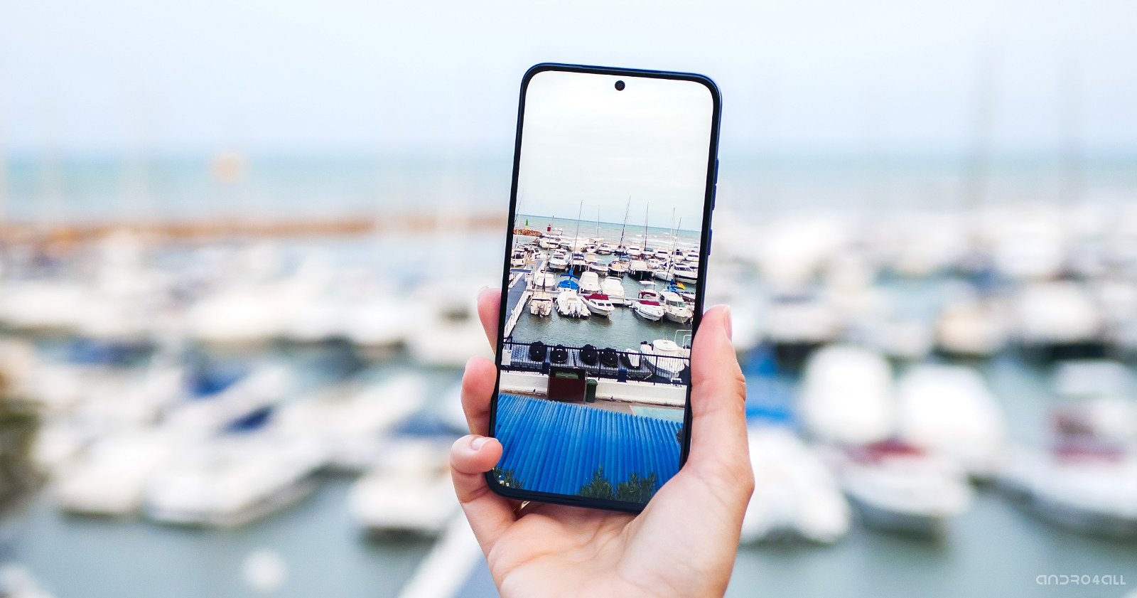 Pantalla del Motorola Edge 30 Neo con foto