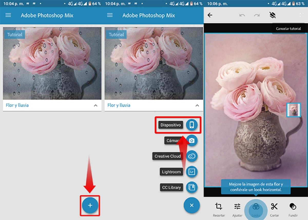 Abrir archivos PSD con Adobe Photoshop Mix