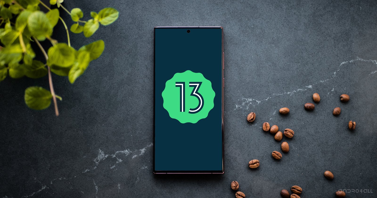 Android 13 en un Samsung Galaxy S22 Ultra