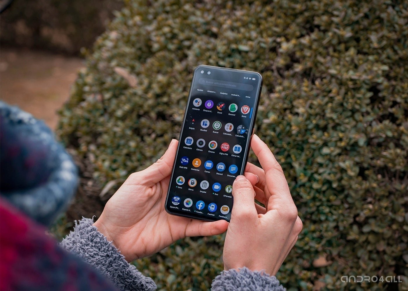 Apps Android en el Realme X50 Pro