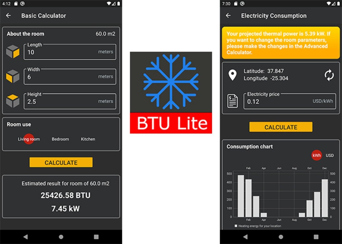 BTU Calculator Lite: la aplicación ideal para fontaneros