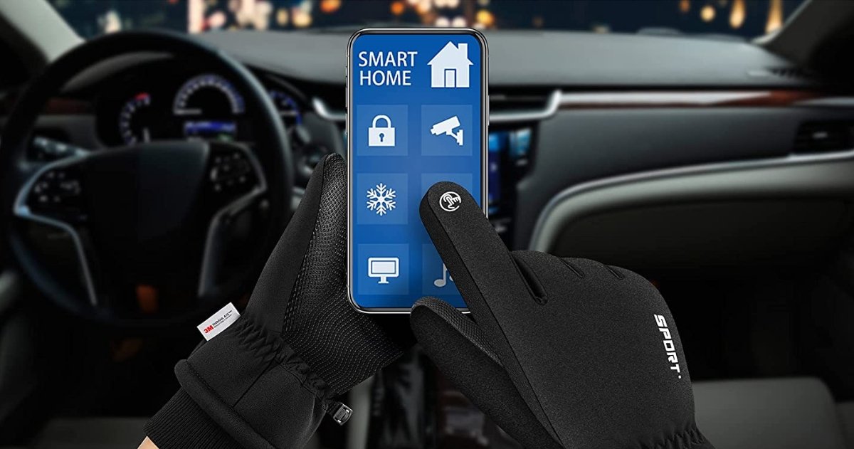 Guantes para el móvil