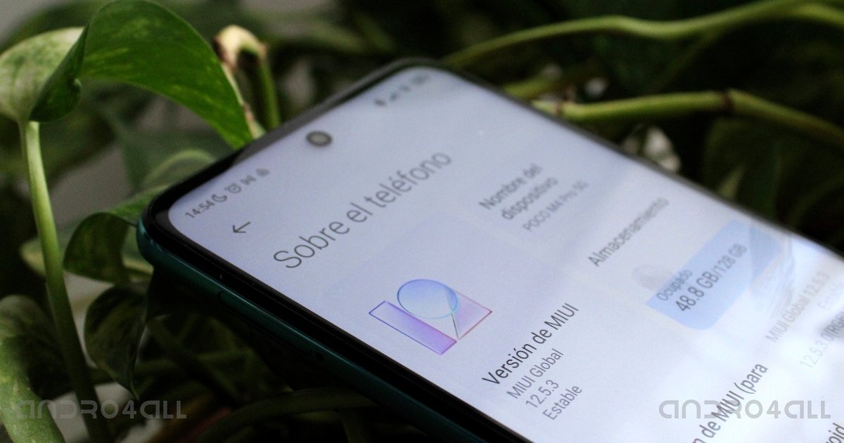 MIUI 12 POCO M4 Pro 5G