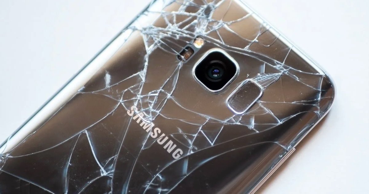Móvil Samsung roto
