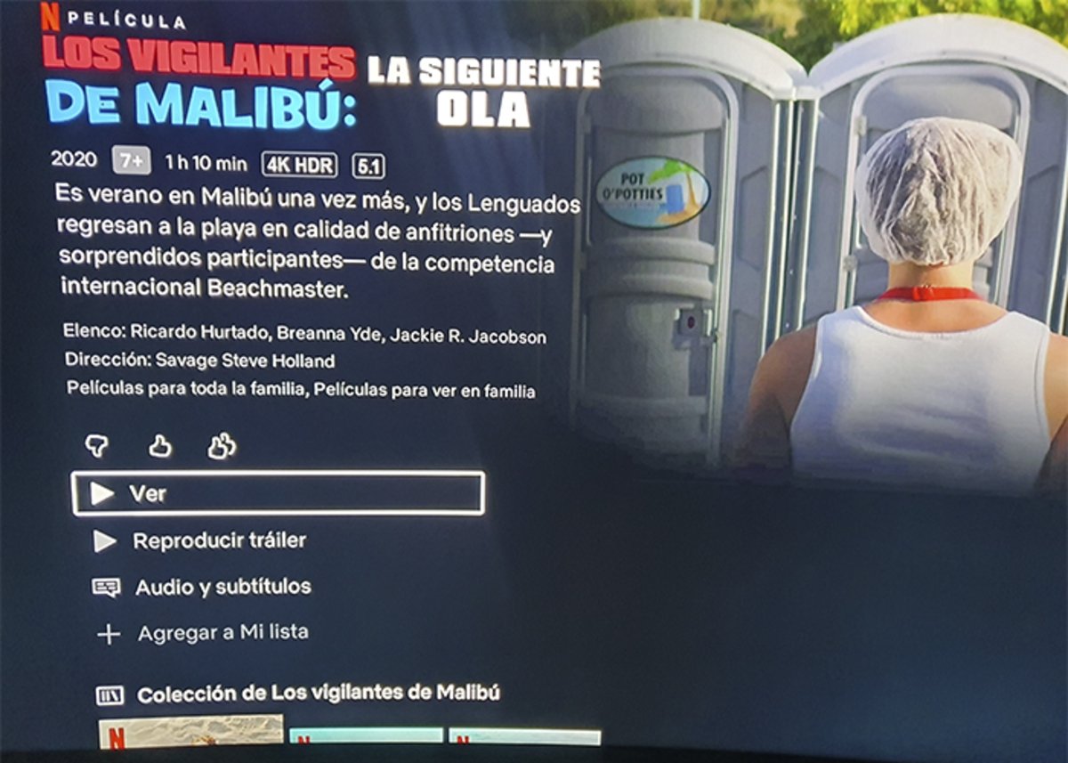 Peliculas de Netflix con HDR o Dolby Vision
