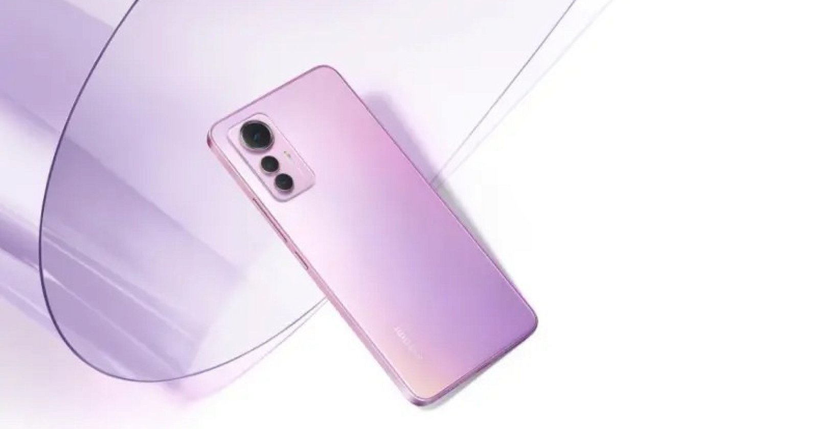 Xiaomi 12 Lite en color rosa