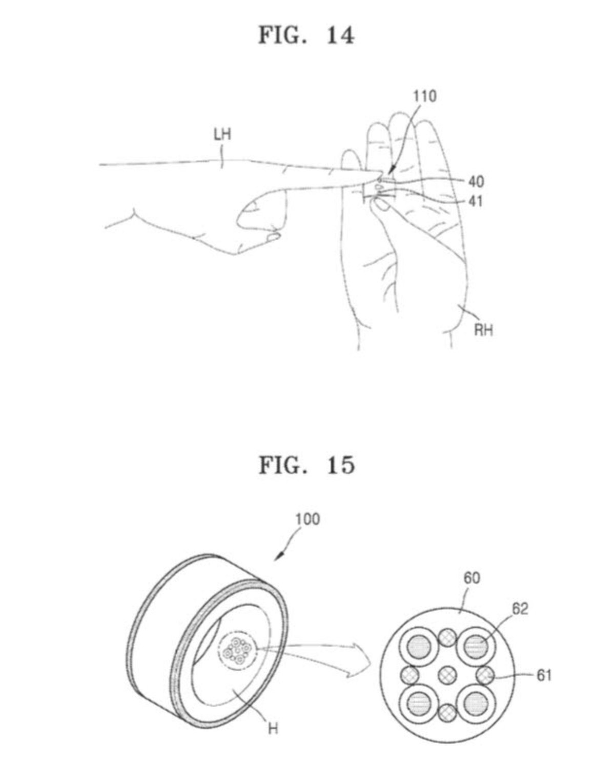 Anillo inteligente de Samsung