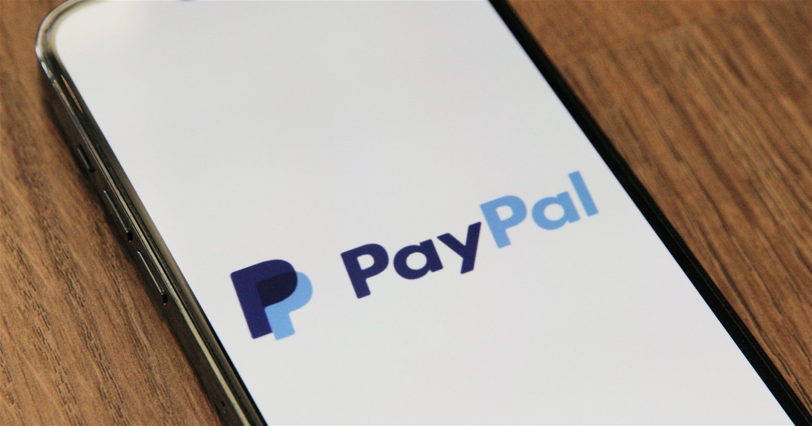 App de PayPal en un smartphone