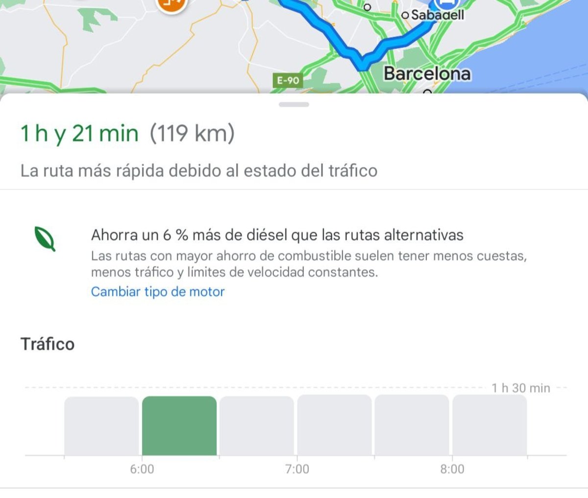 Cómo usar Google Maps para evitar el tráfico en carretera