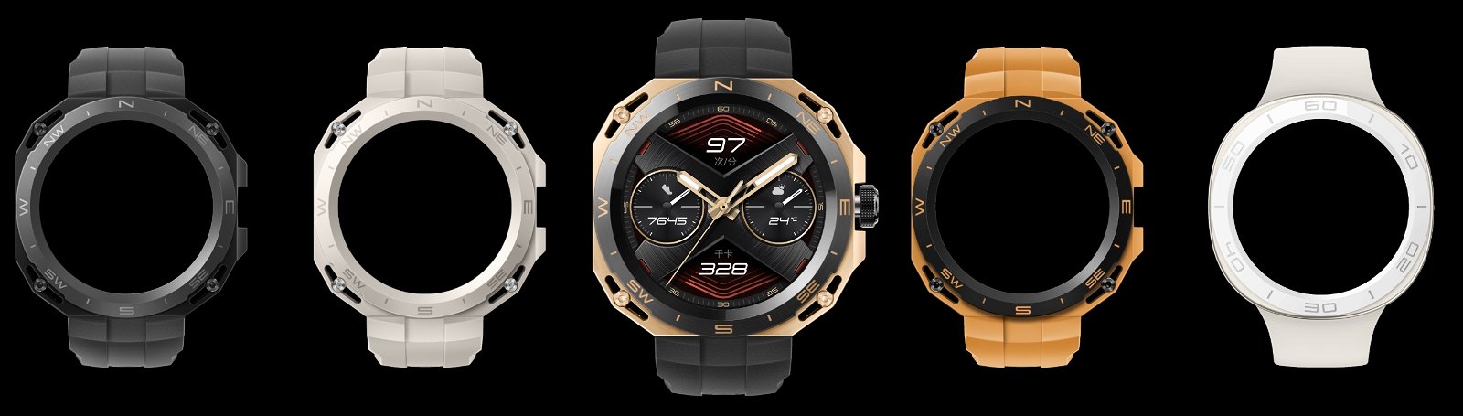 Diferentes estilos del Huawei Watch GT Cyber
