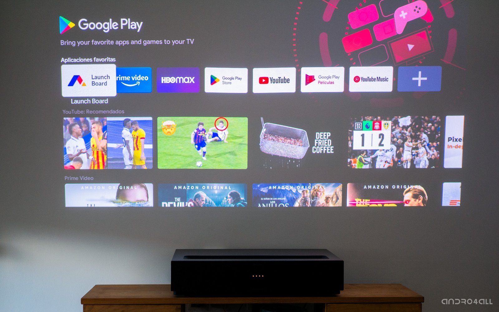 He probado el proyector Android de 3500 euros desarrollado por Xiaomi. Ya no quiero volver a mi antigua TV