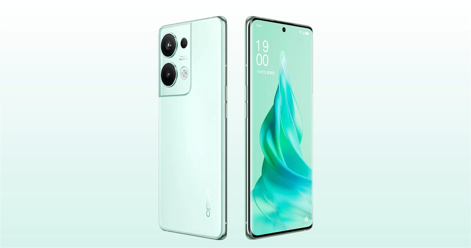 OPPO reno9 Pro Plus azul