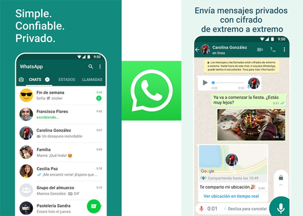 WhatsApp Messenger: simple, privado y de confianza