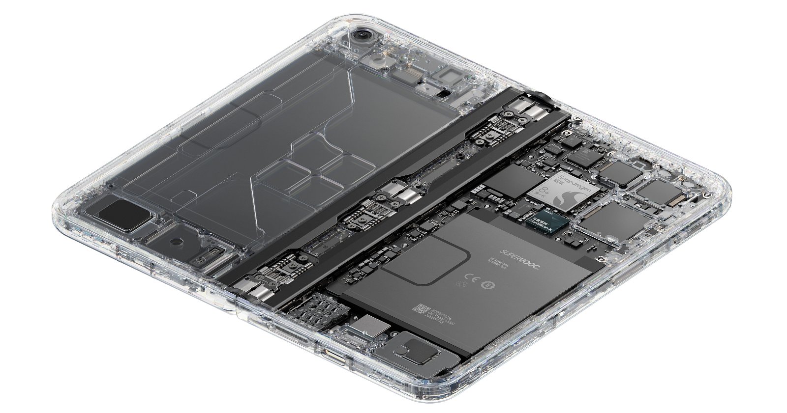 Estructura interna del OPPO Find N2