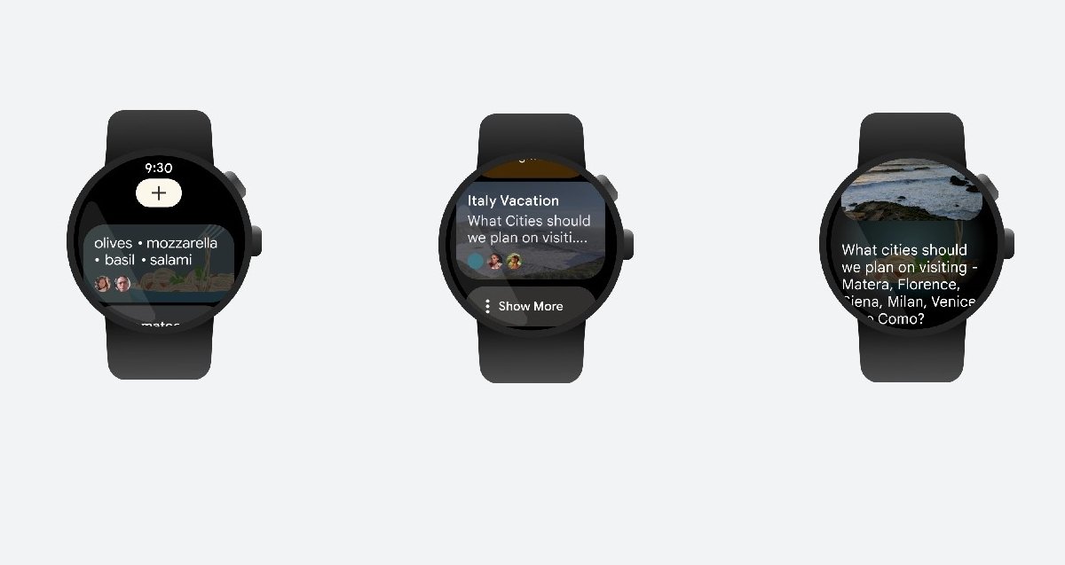Google Keep Wear OS-portada