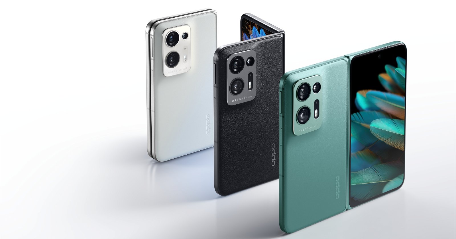 OPPO Find N2 en tres colores