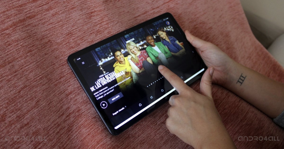 Pantalla de OPPO Pad Air