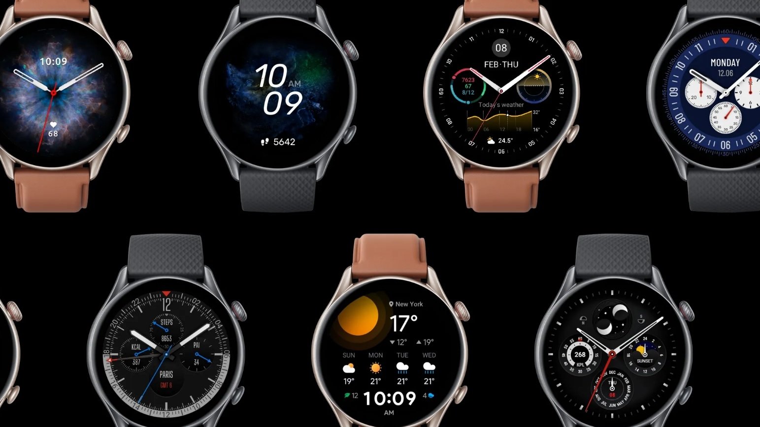 Amazfit GTR 3 Pro esferas