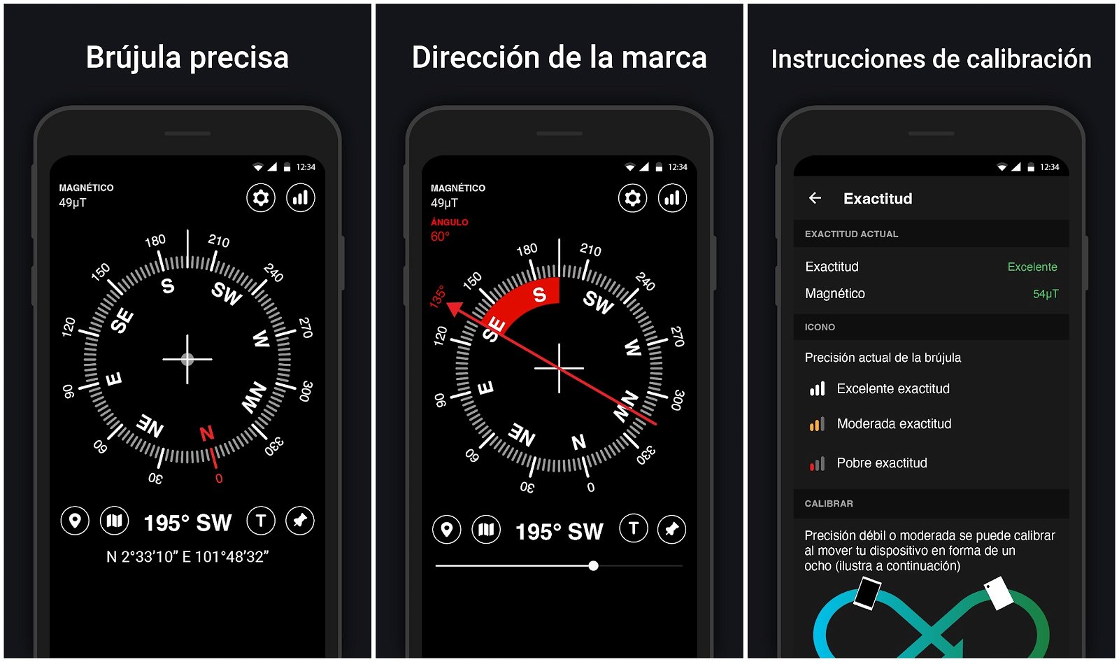 App Brújula Digital Compass