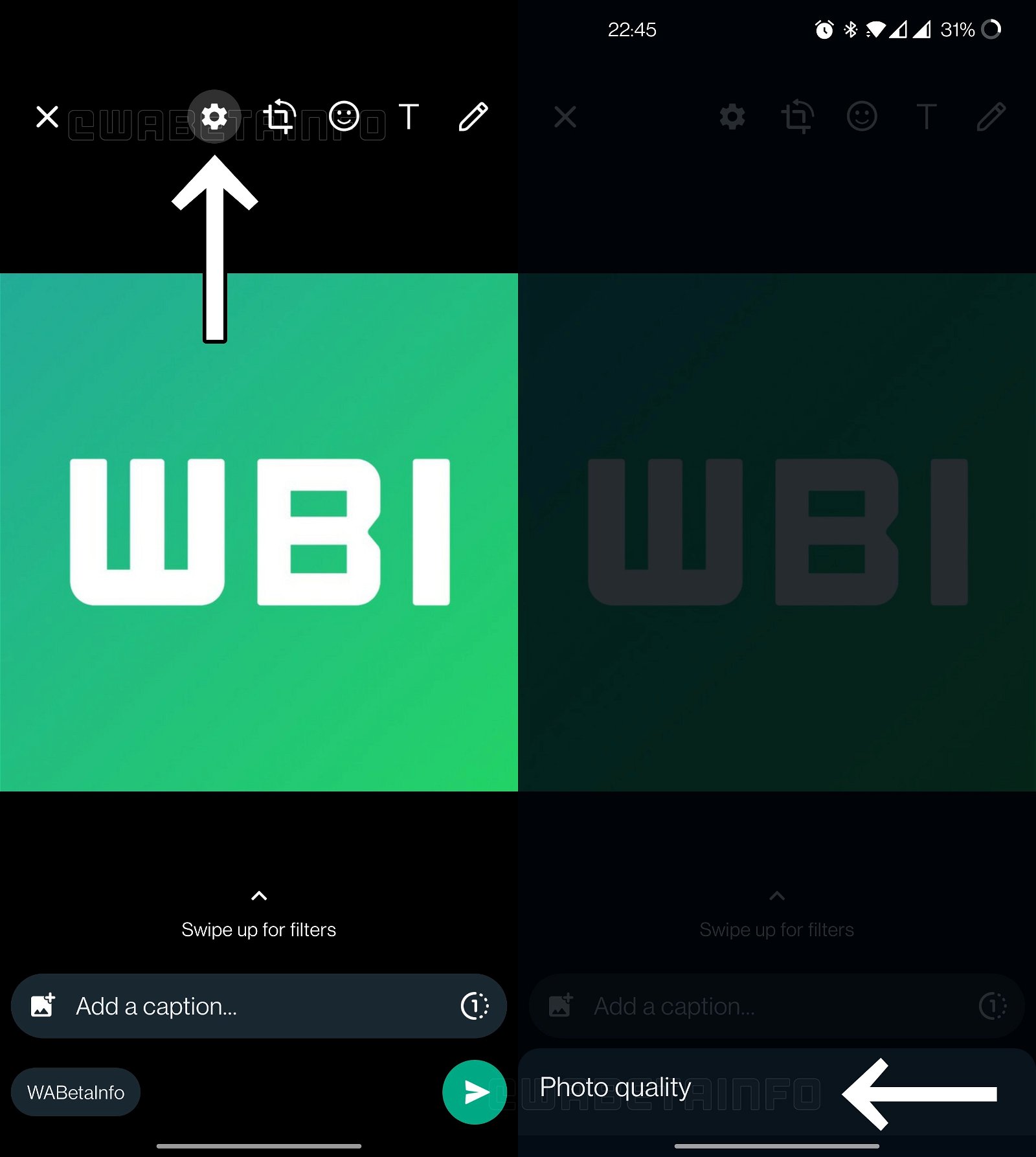 Cambiar calidad de imagen en WhatsApp