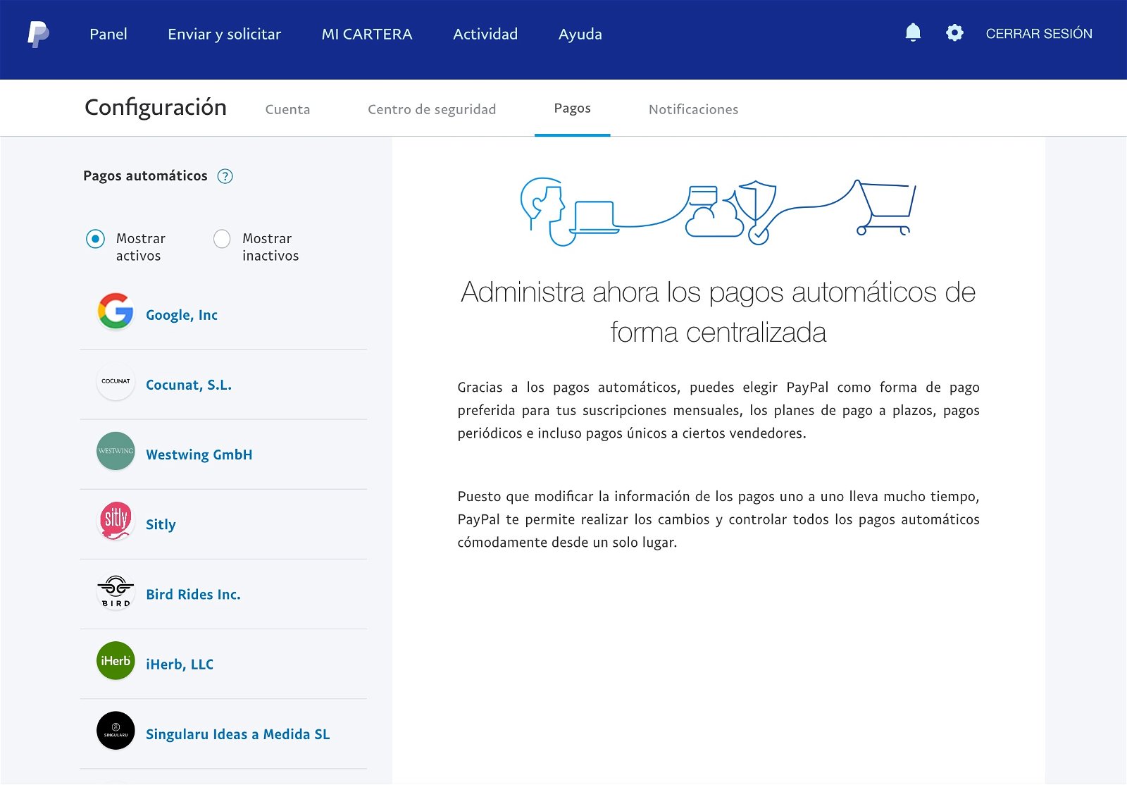 Cómo cancelar una suscripción de PayPal