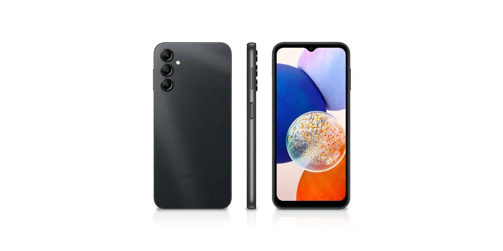 Samsung Galaxy A14 en color negro
