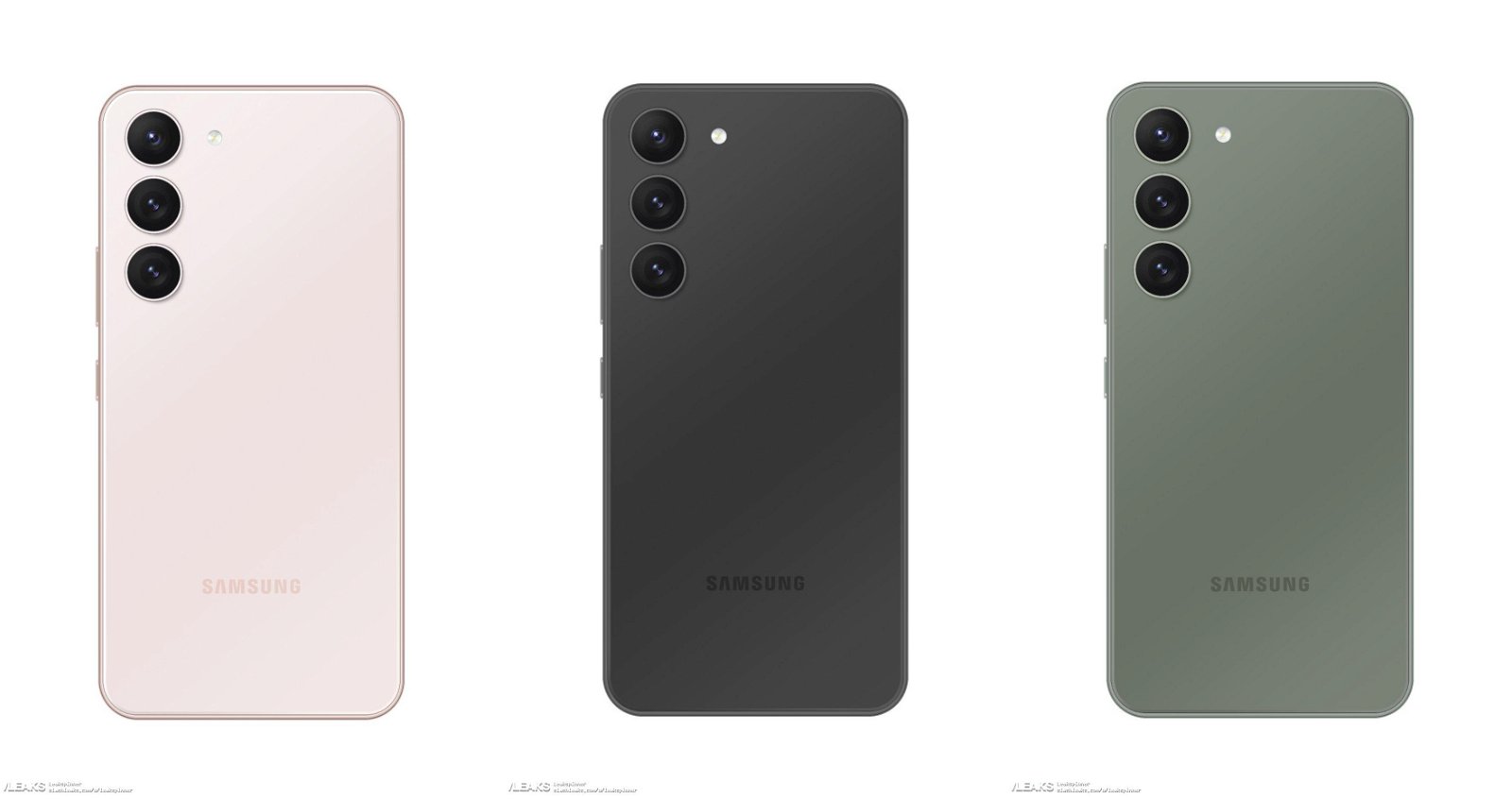 Samsung Galaxy S23 en nuevos colores
