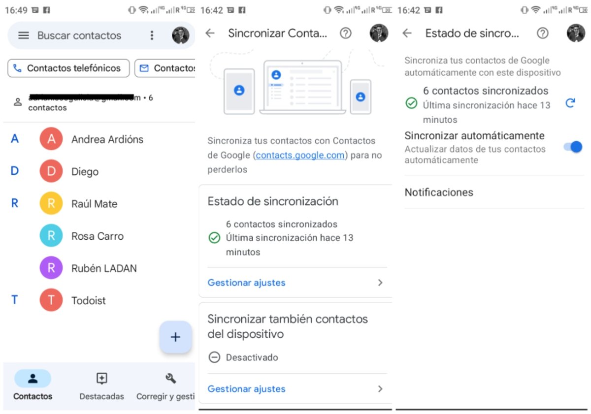 sincronizar contactos whatsapp