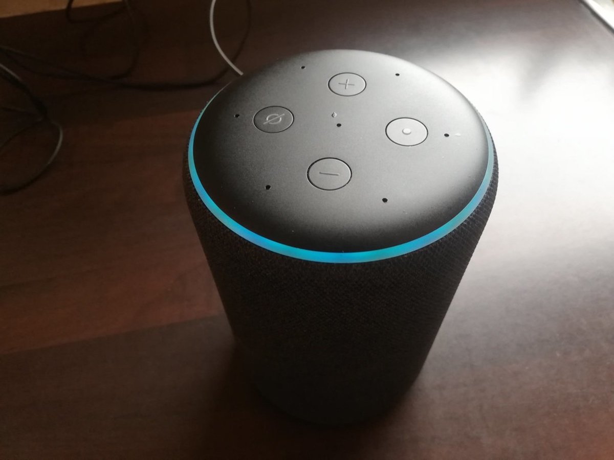 Alexa notificación color azul