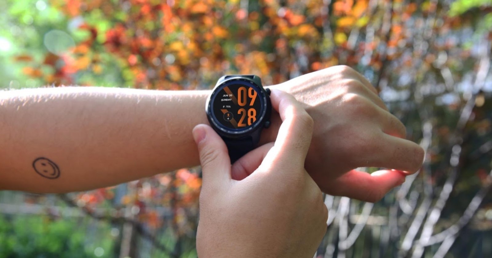 Pantalla del TicWatch Pro 3 Ultra GPS