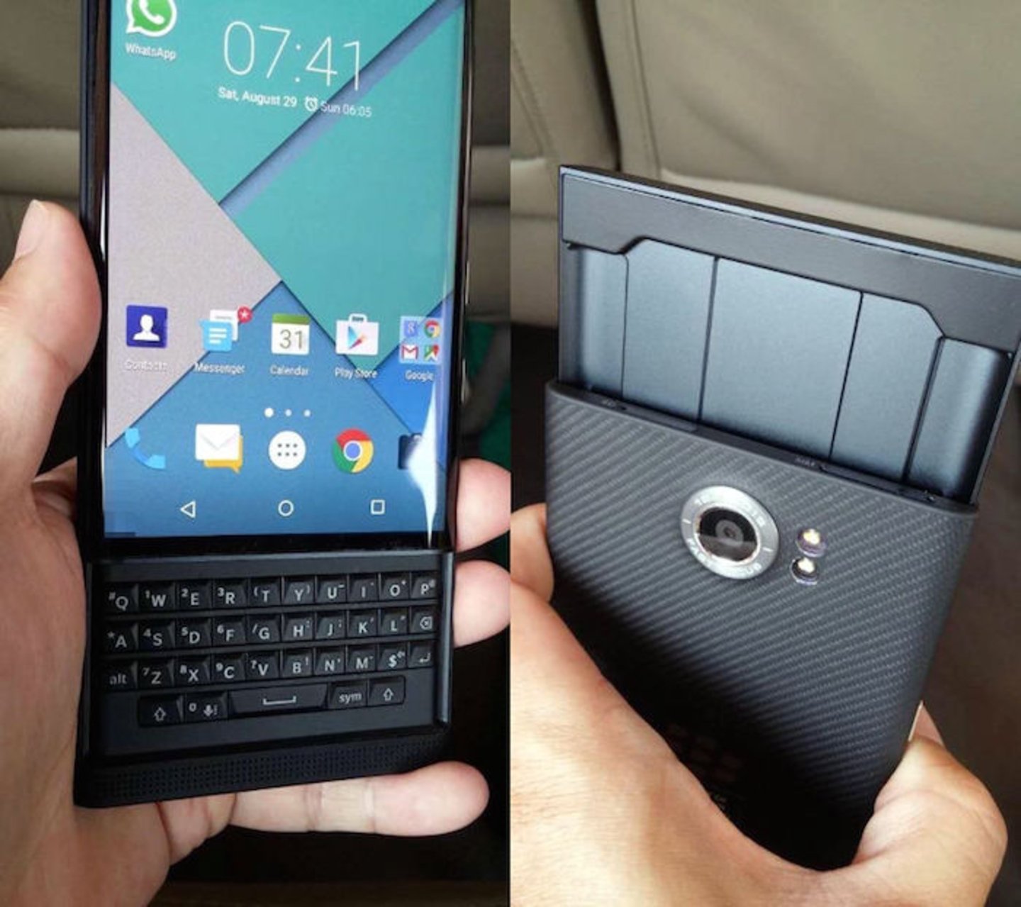 Qué pasó con la BlackBery Priv, uno de los últimos Android con teclado físico