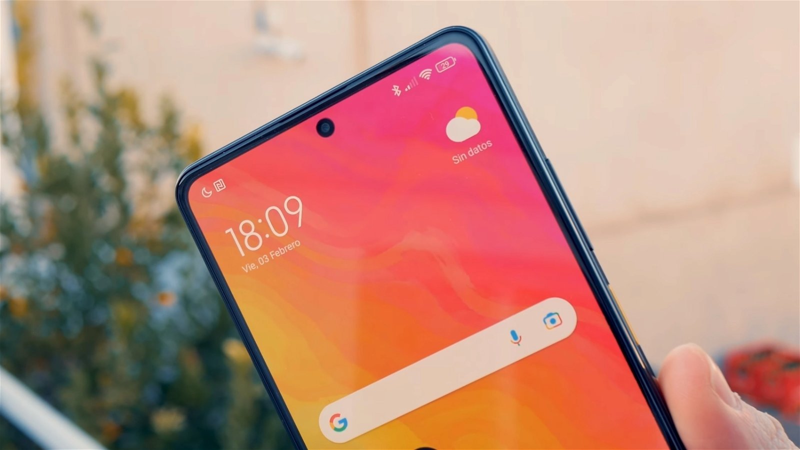 POCO X5 Pro camara frontal