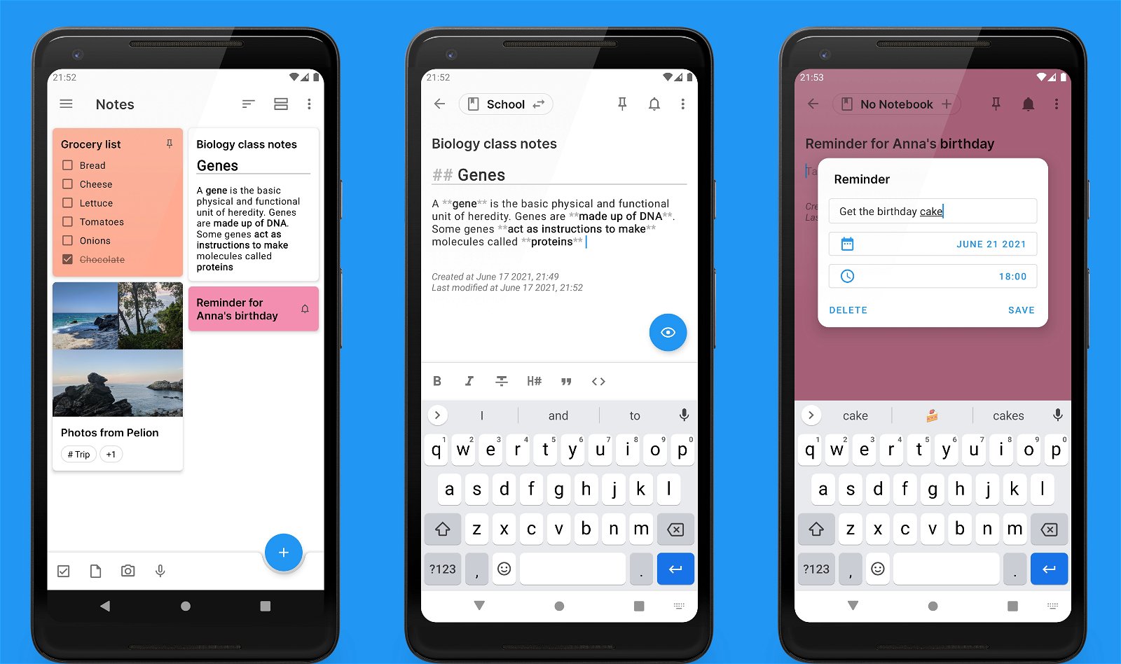 9 aplicaciones de notas diferentes a Google Keep que seguro que no conoces