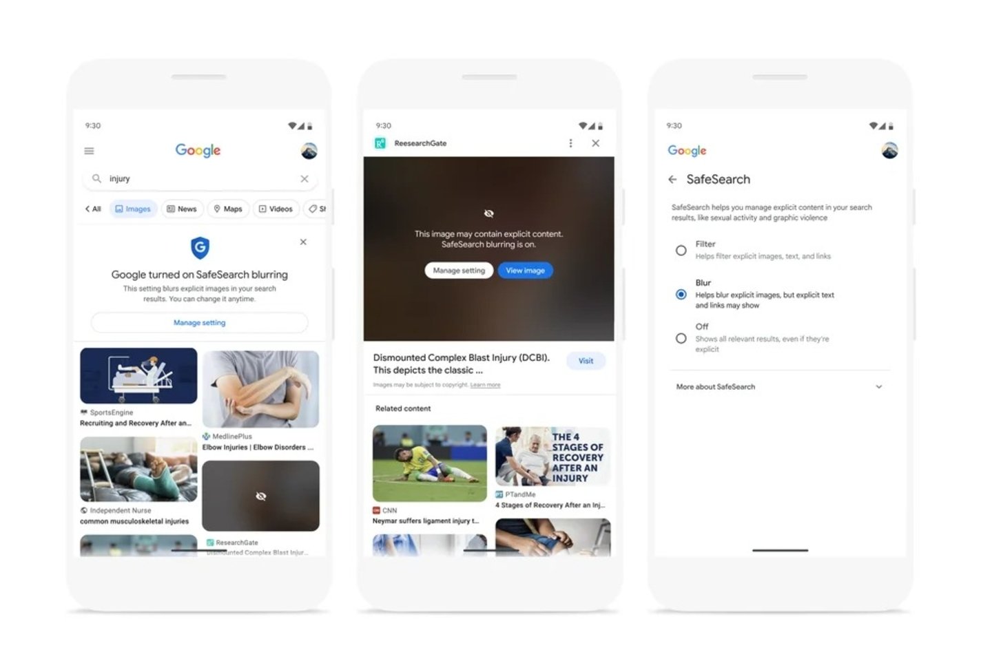 SafeSearch en Google