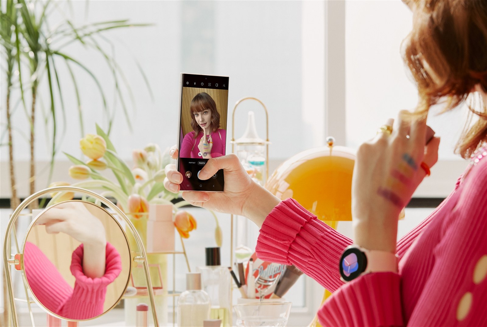 Tus selfies, más definidos que nunca (incluso de noche) con Samsung Galaxy S23