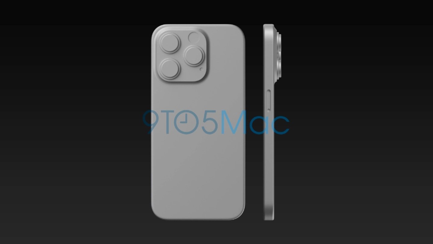 Bordes y parte trasera del iPhone 15 Pro