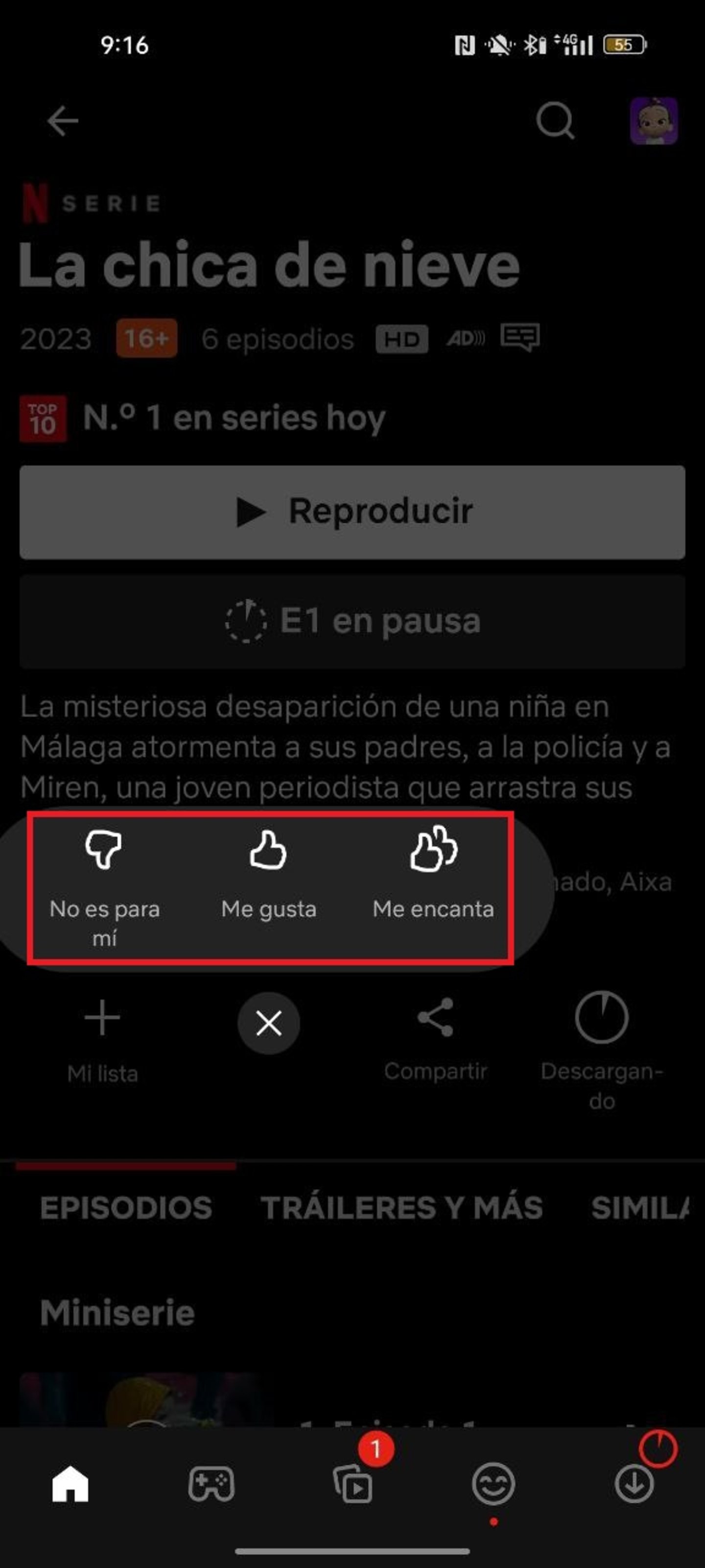 14 mejores trucos para la app móvil de Netflix