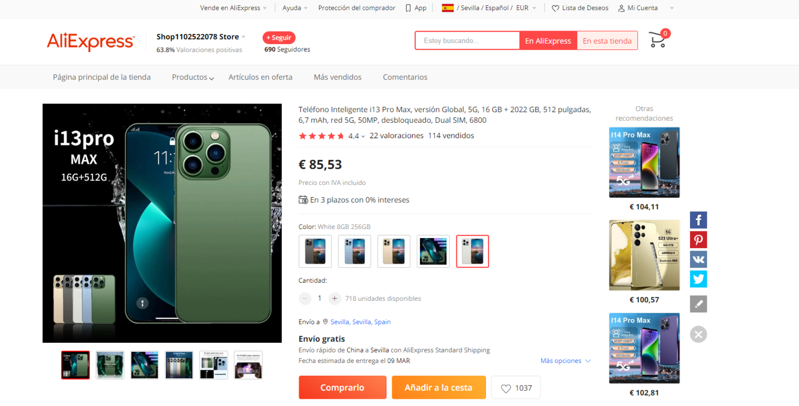 Cómo saber si un producto que vas a comprar en AliExpress es falso