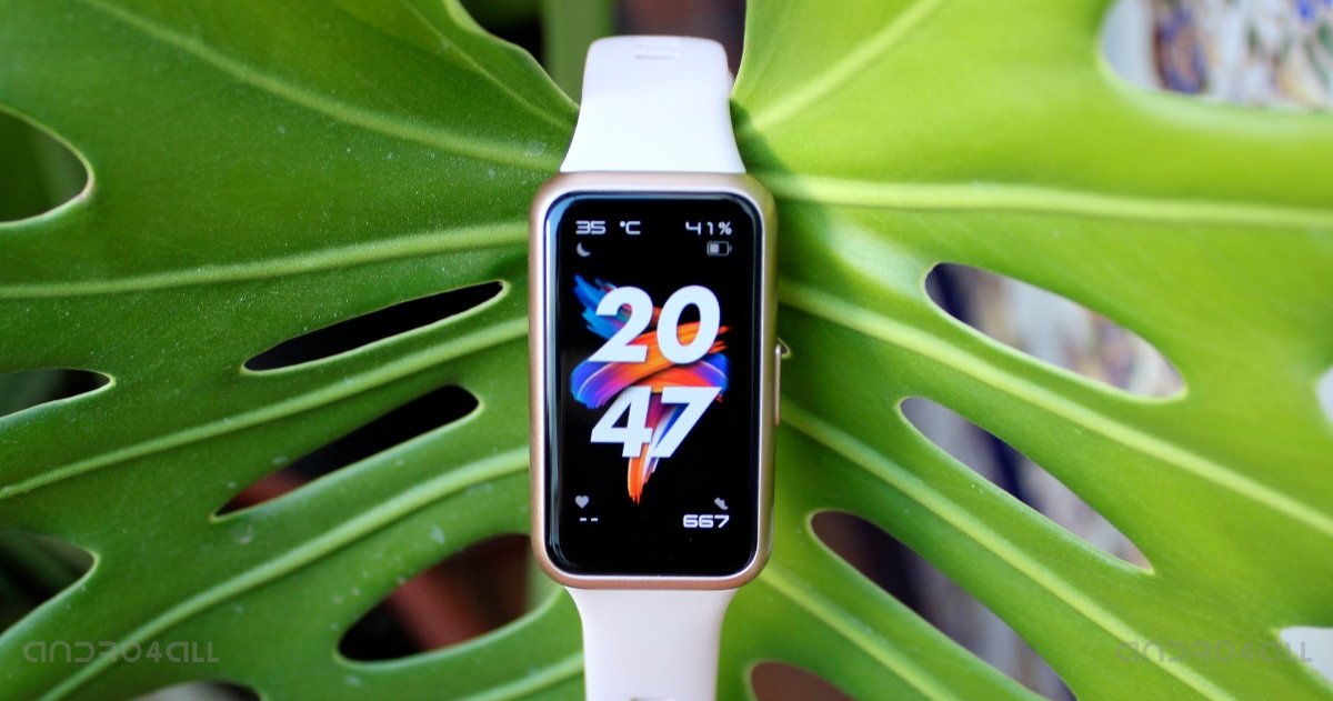 Pantalla de la Huawei Band 7
