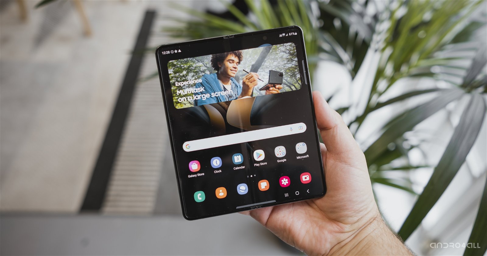 Samsung Galaxy Z Fold 3 desplegado