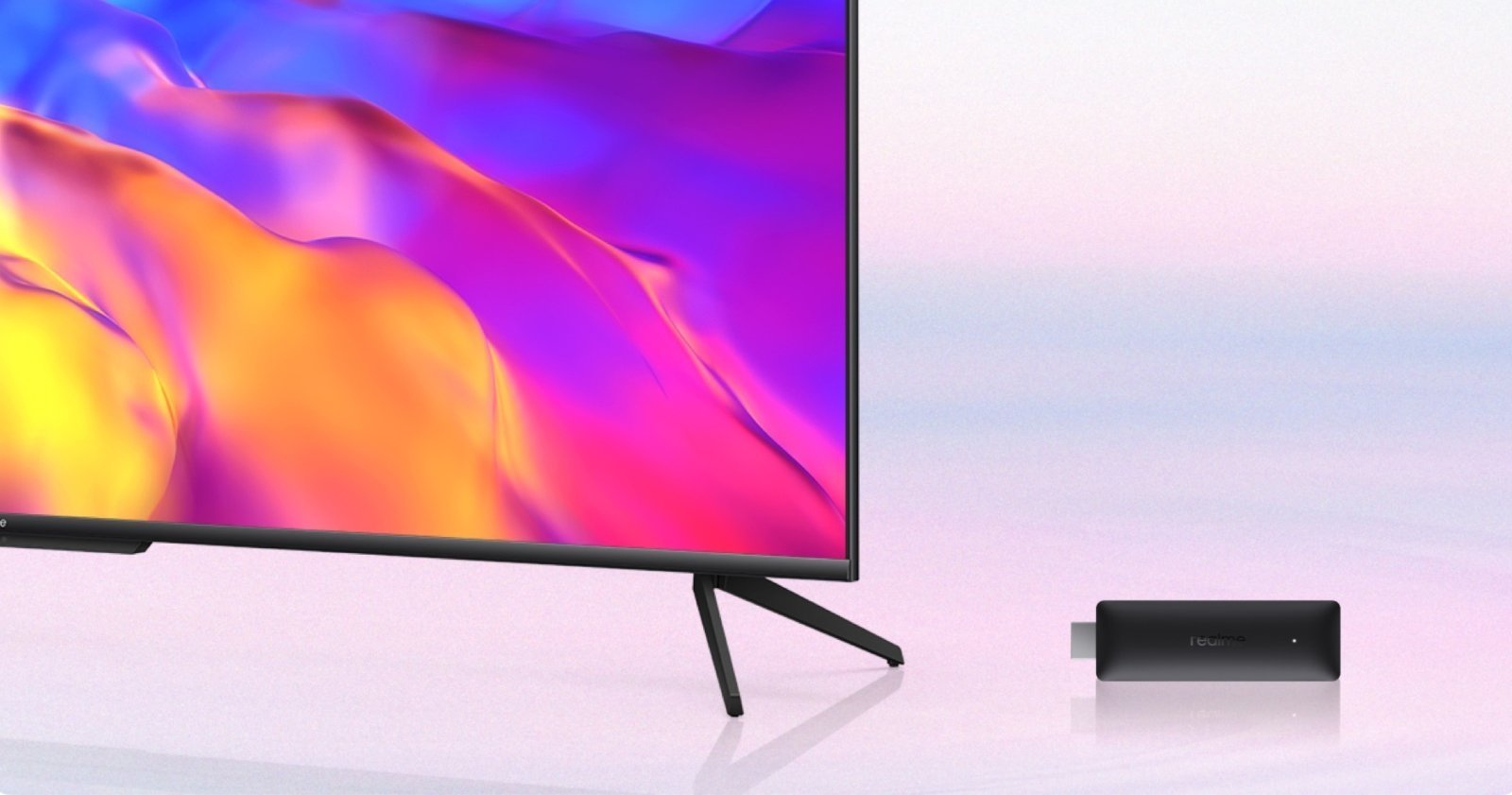 El nuevo stick Google TV de realme.