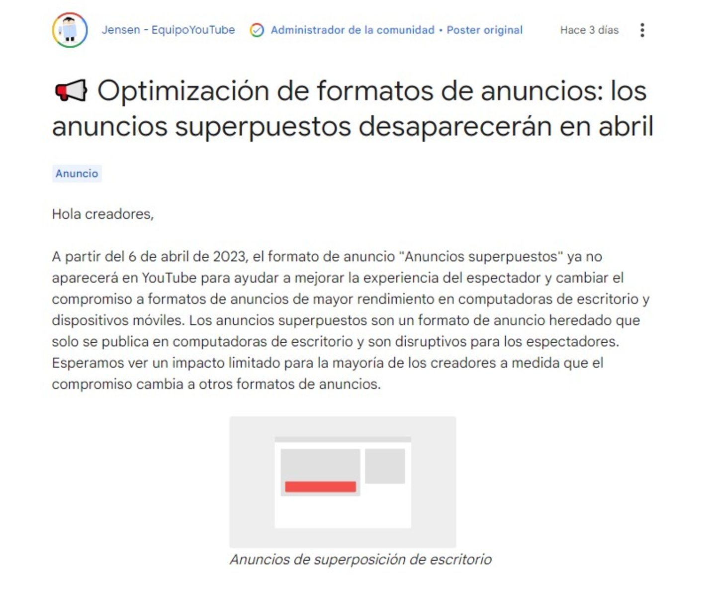YouTube reducirá la cantidad de anuncios, aunque es tan poco que no vas a darte cuenta