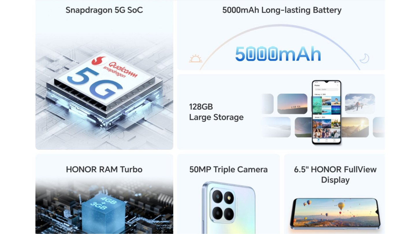 Honor 70 Lite specs-principal