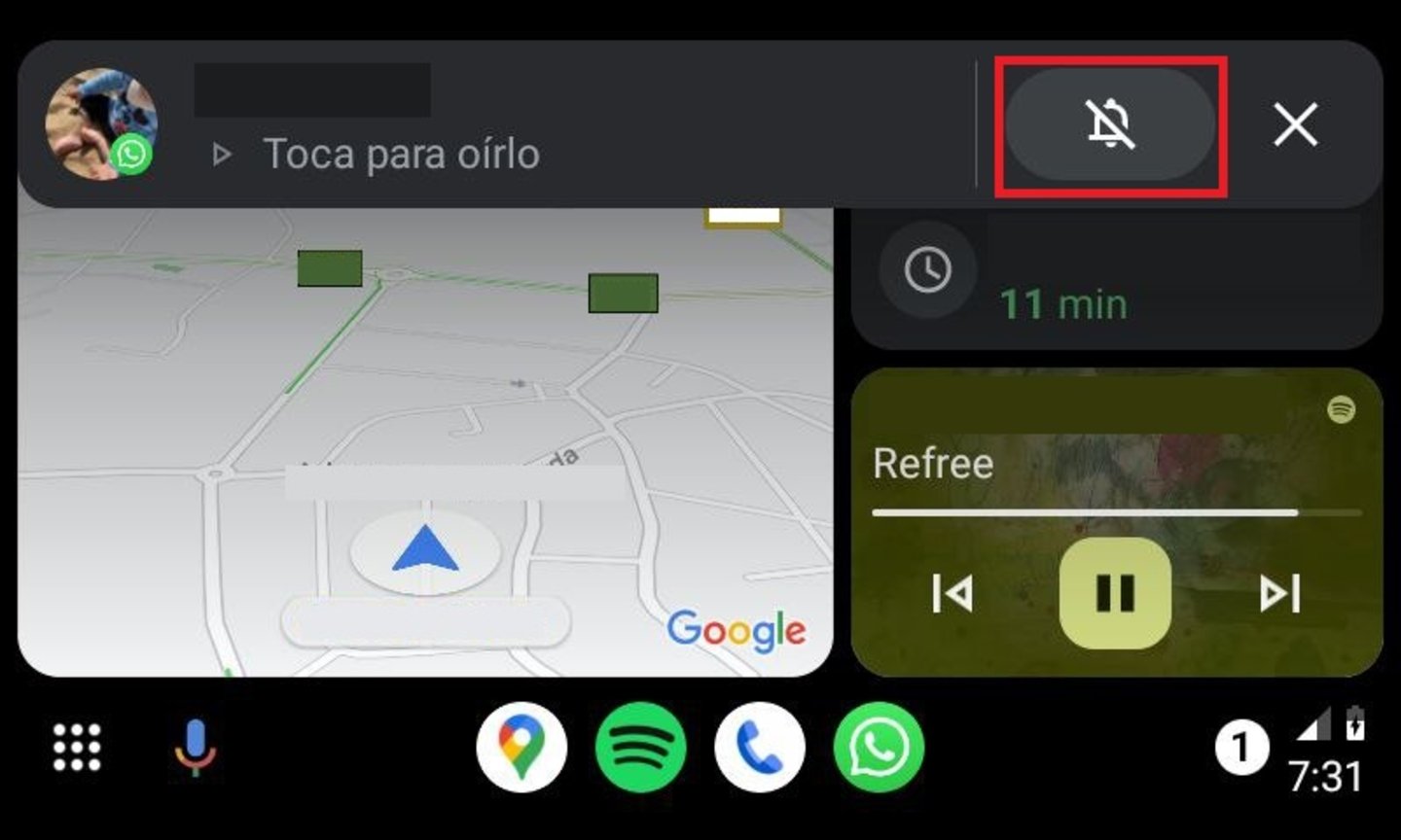 Cómo usar WhatsApp en Android Auto sin que nos multen