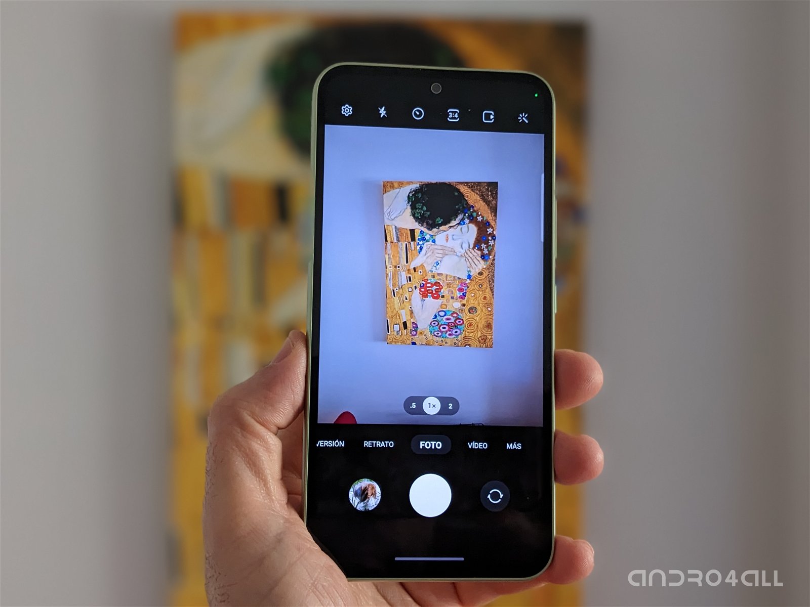 Galaxy A54 5G-app cámara