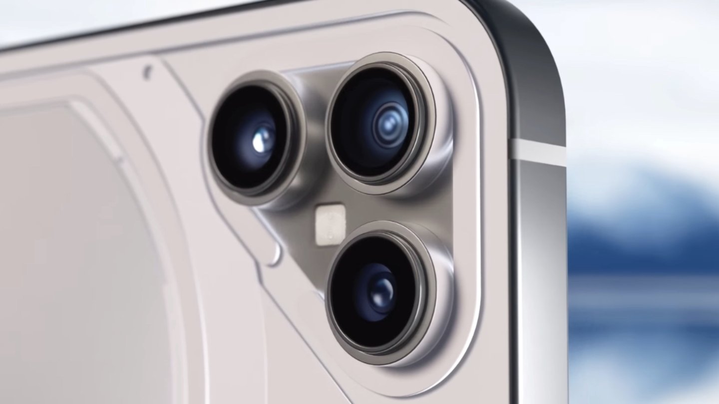 Nothing Phone 2 con tres camaras traseras